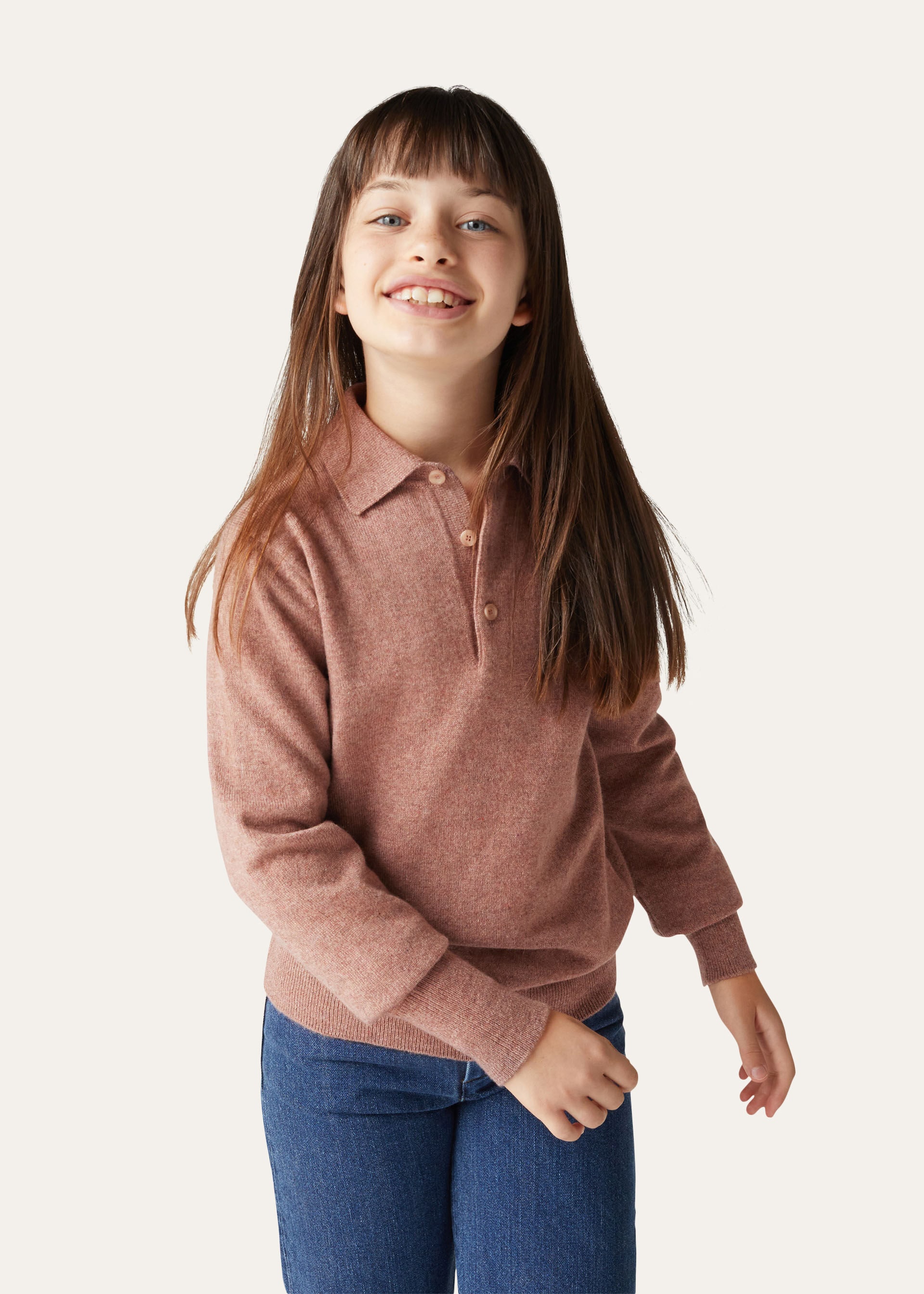 LORO POLO SWEATER RECYCLED CASH GG 24