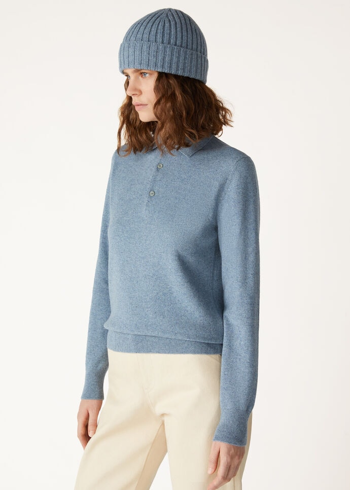 LORO POLO SWEATER RECYCLED CASH GG 24_FAN5119_60JJ_5