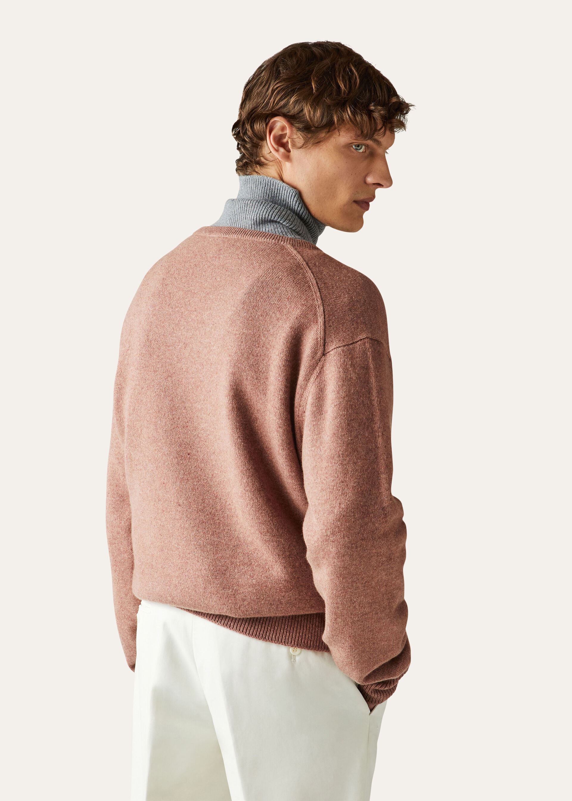 SCOLLO V RECYCLED CASHMERE