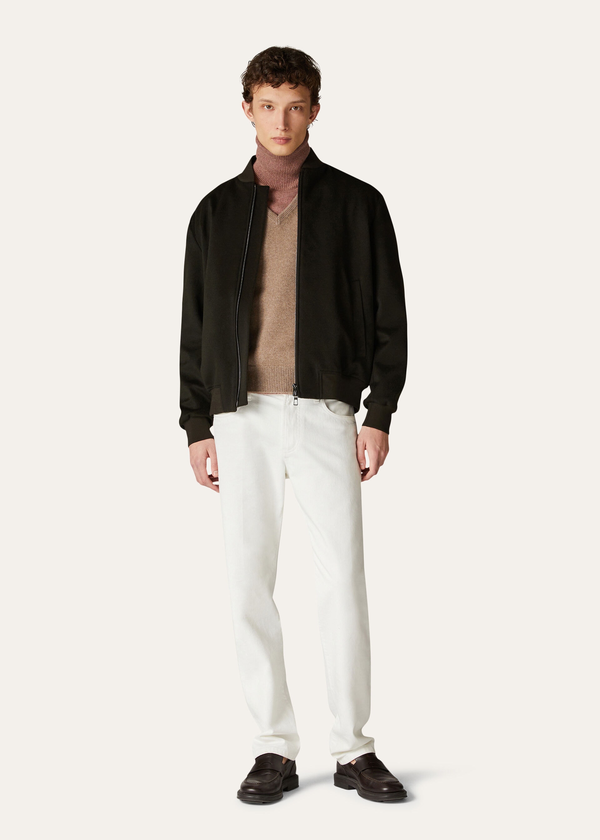SCOLLO V RECYCLED CASHMERE