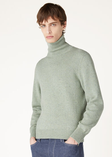 LORO TURTLENECK SWEATER RECYCLED CASH GG 8