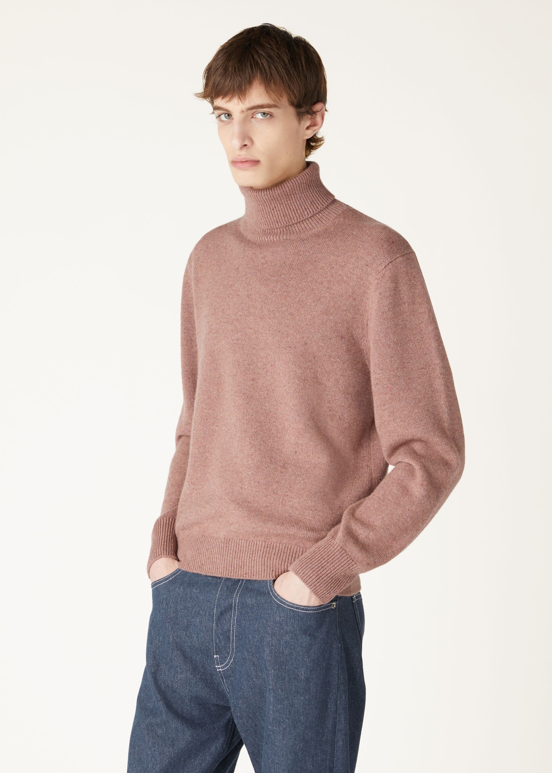 LORO TURTLENECK SWEATER RECYCLED CASH GG 8