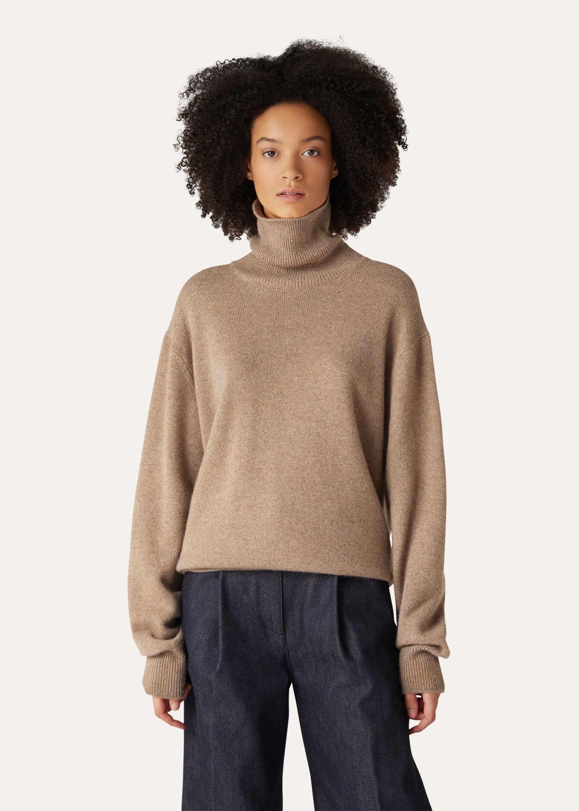 LORO TURTLENECK SWEATER RECYCLED CASH GG 8