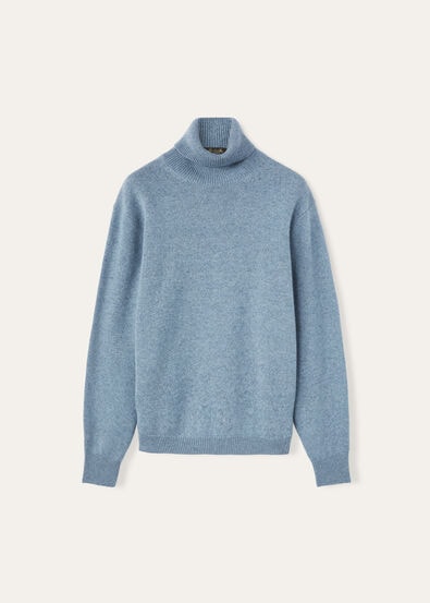 LORO TURTLENECK SWEATER RECYCLED CASH GG 8