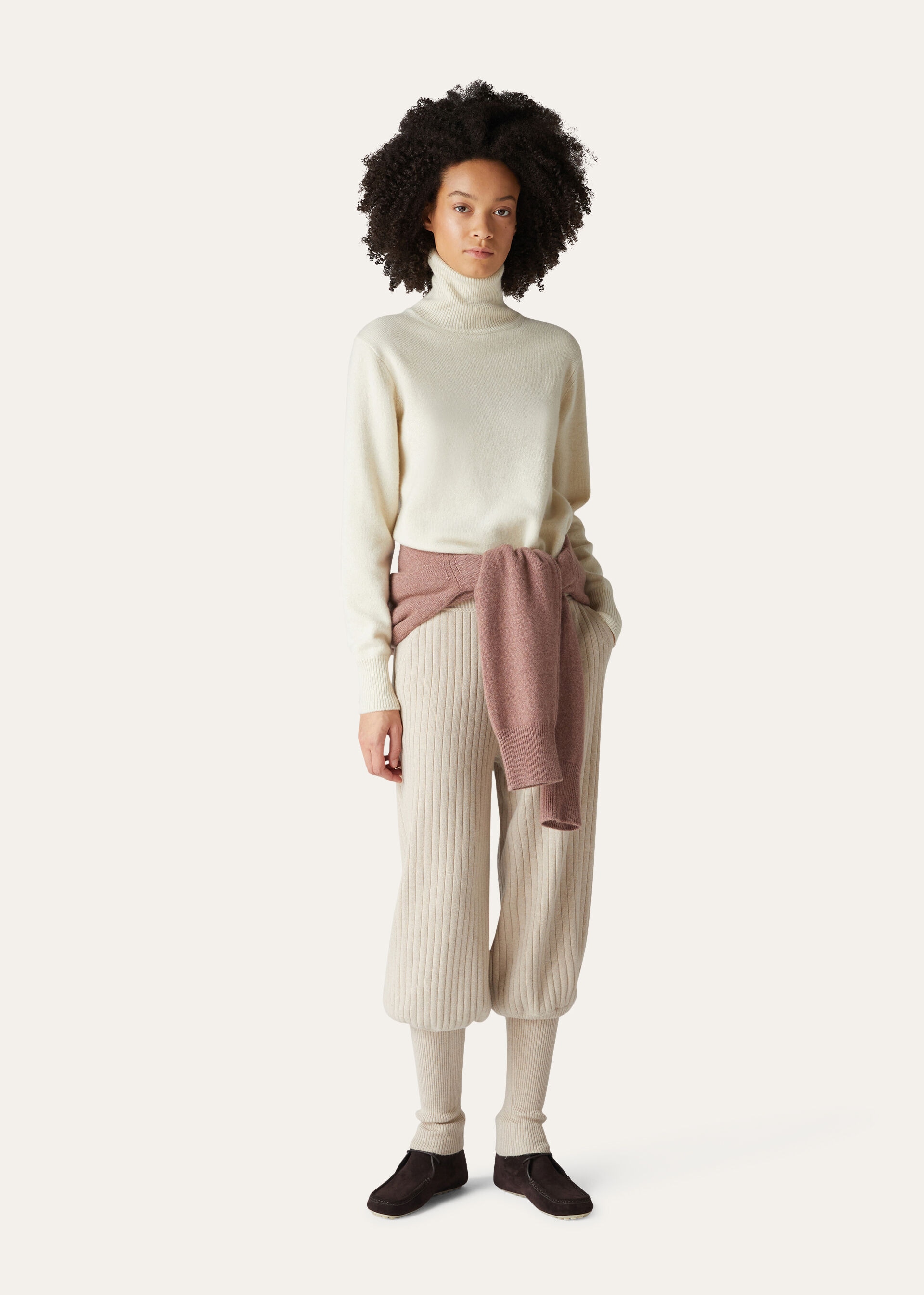 LORO TURTLENECK SWEATER RECYCLED CASH GG 8