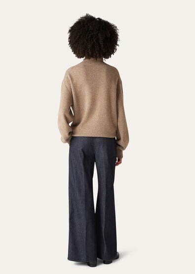 LORO TURTLENECK SWEATER RECYCLED CASH GG 8