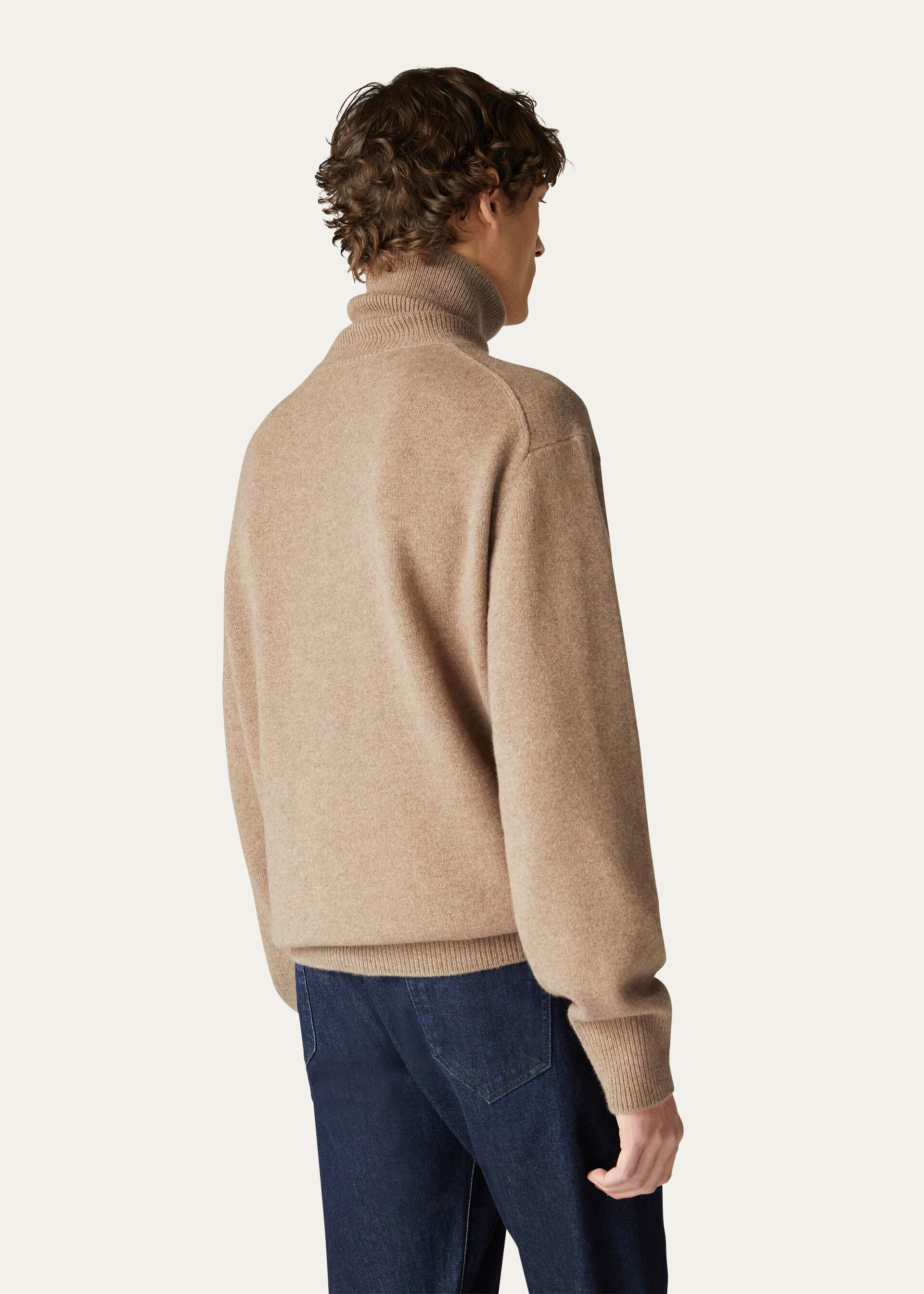 LORO TURTLENECK SWEATER RECYCLED CASH GG 8
