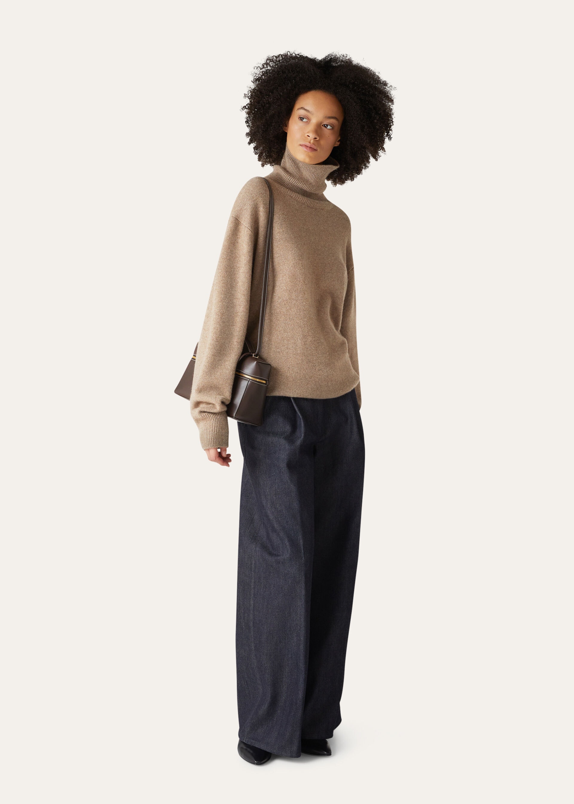 LORO TURTLENECK SWEATER RECYCLED CASH GG 8