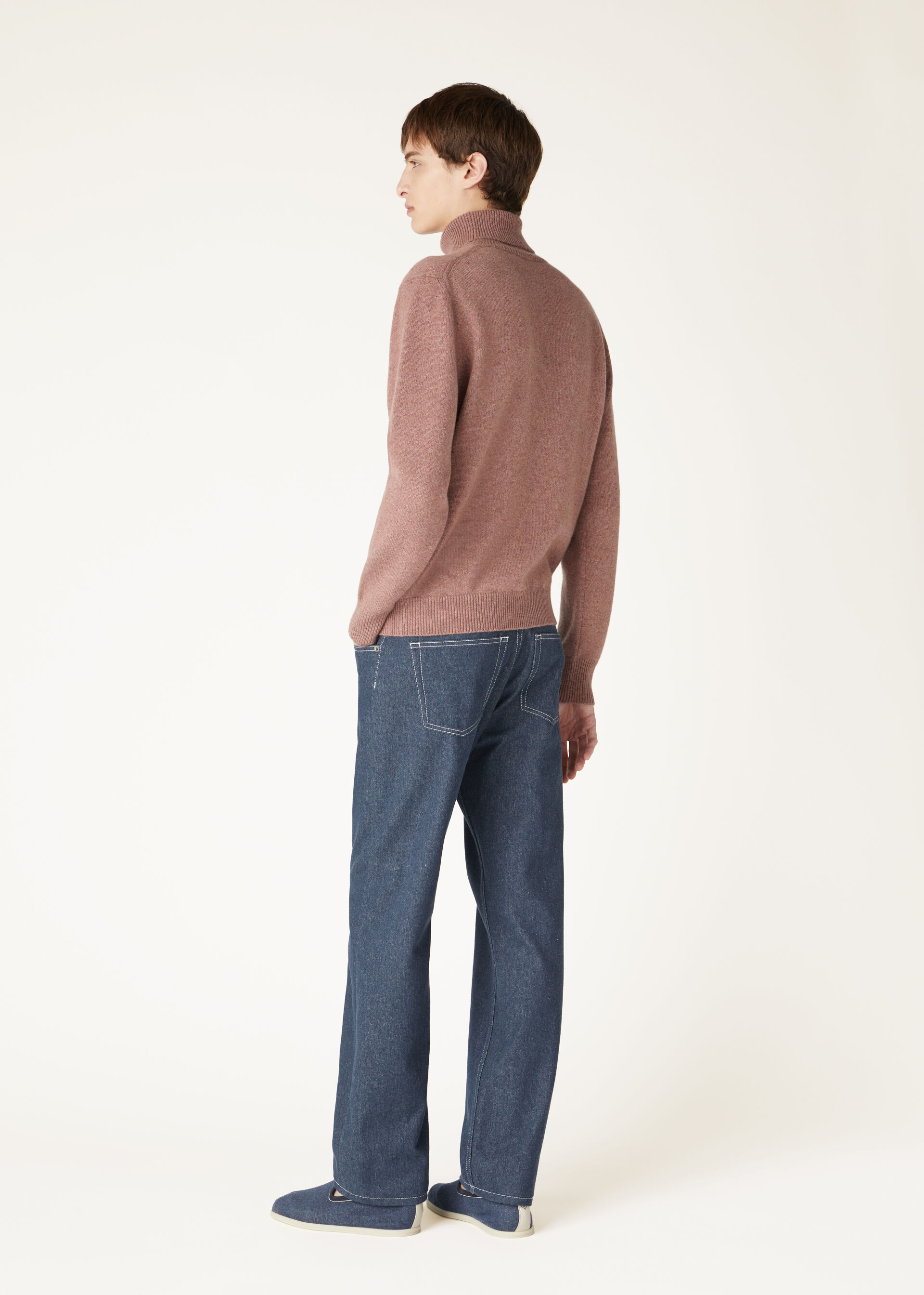LORO TURTLENECK SWEATER RECYCLED CASH GG 8