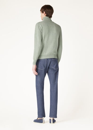 LORO TURTLENECK SWEATER RECYCLED CASH GG 8