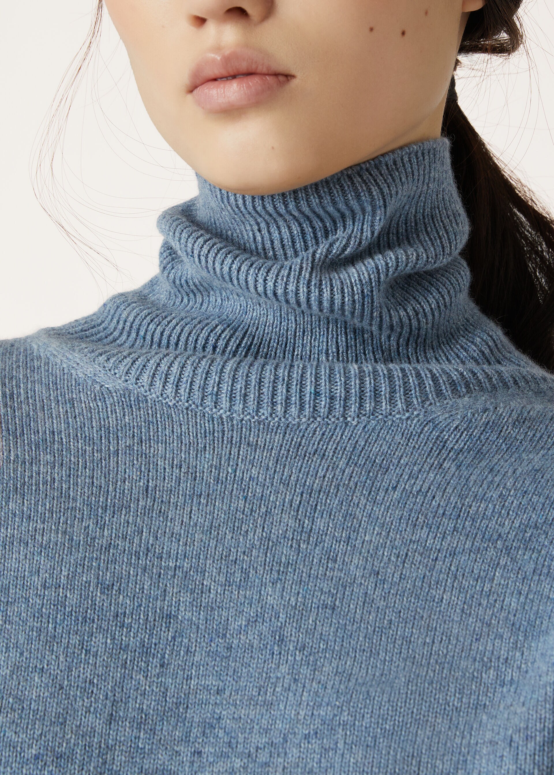 LORO TURTLENECK SWEATER RECYCLED CASH GG 8