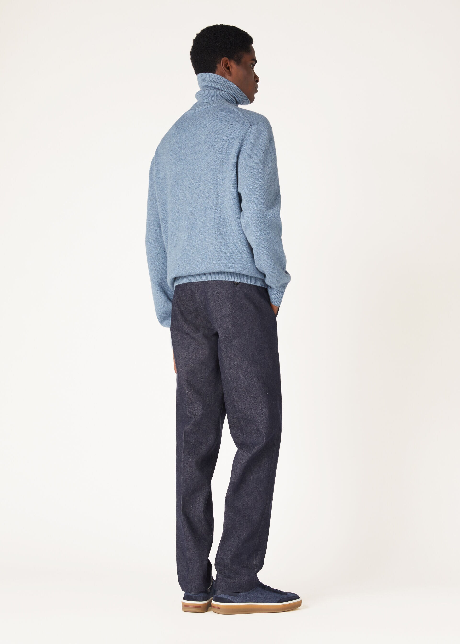 LORO TURTLENECK SWEATER RECYCLED CASH GG 8