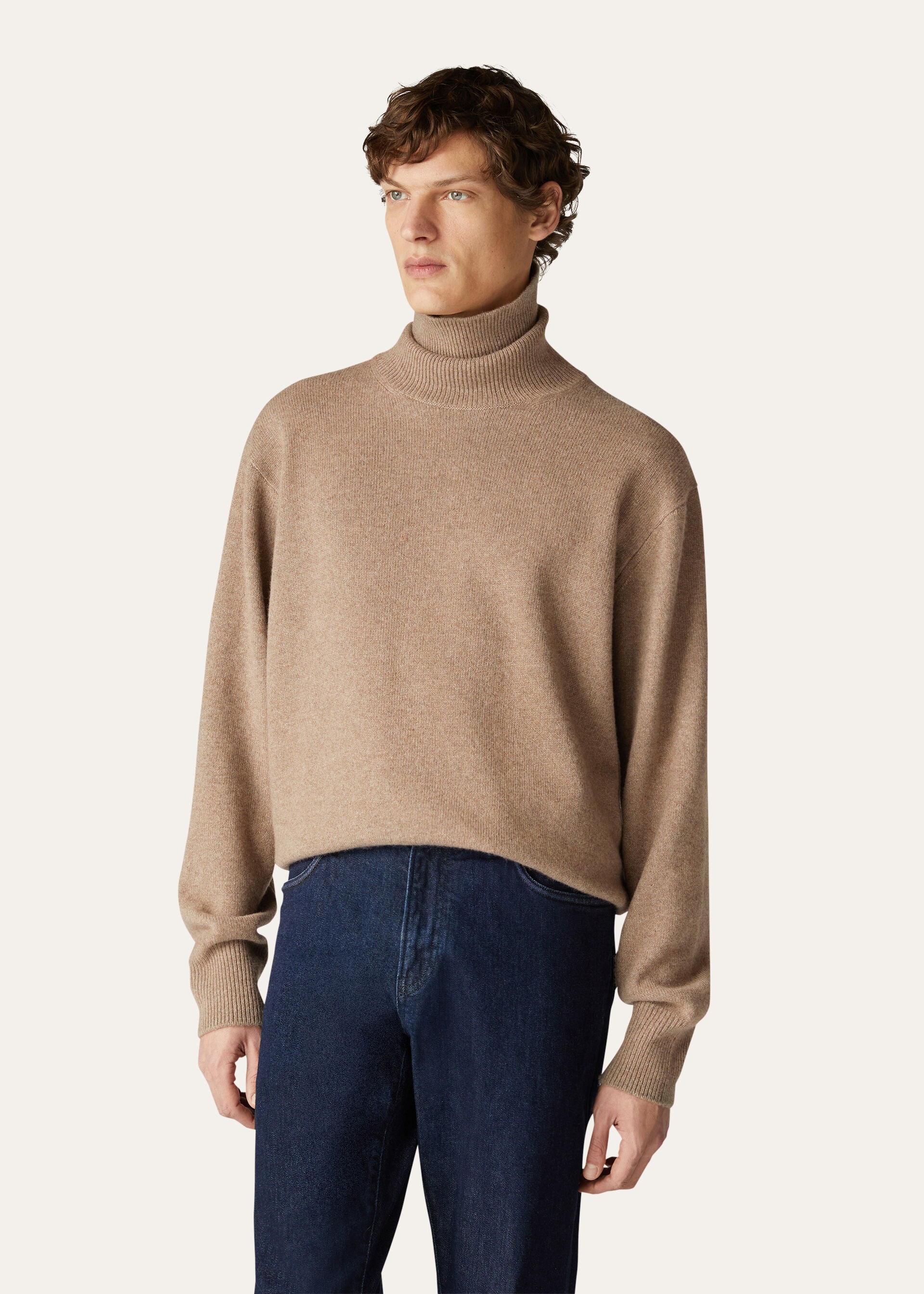 LORO TURTLENECK SWEATER RECYCLED CASH GG 8