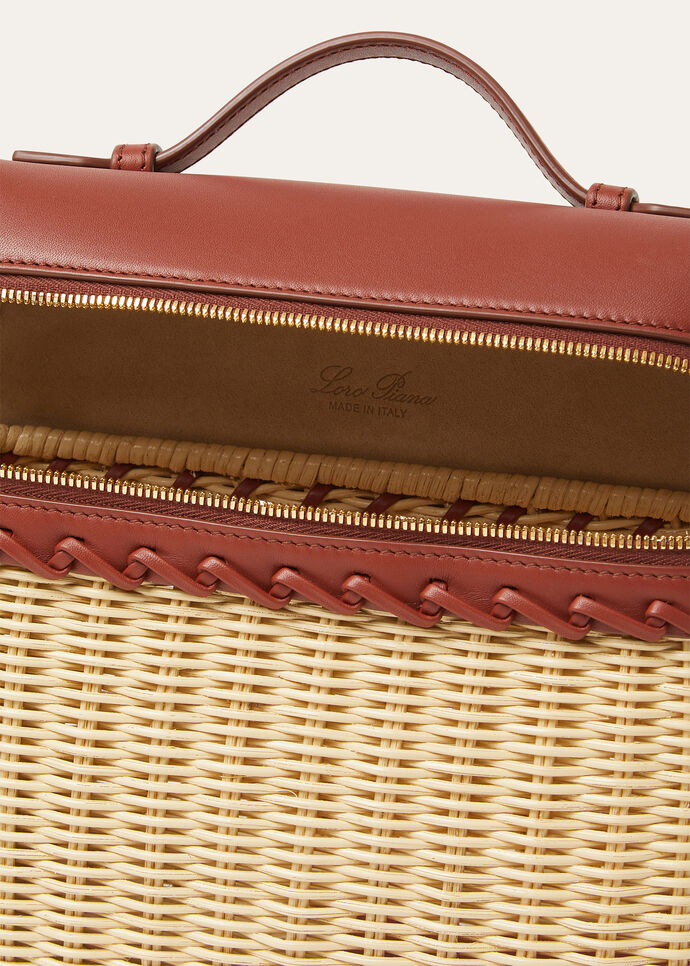 EXTRA POCKET L19 NORTH SOUTH WICKER/ROUNDED CALF_FAN5321_B4K8_NR_4