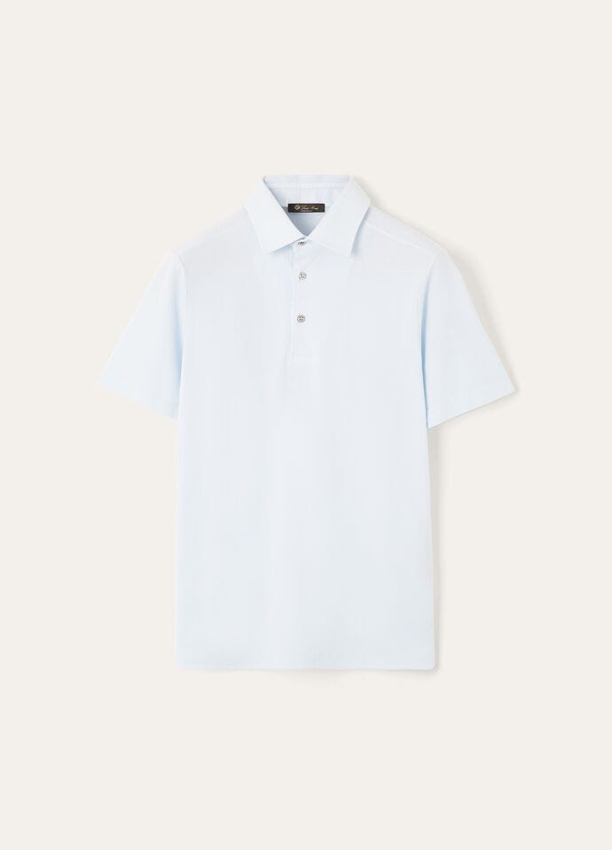 Loro Piana Men's Cotton Pique Polo Shirt - Bergdorf Goodman