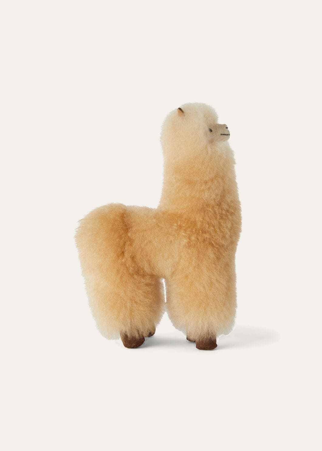 My Alpaca Stuffed Animal Brown Alpaca Loro Piana DE