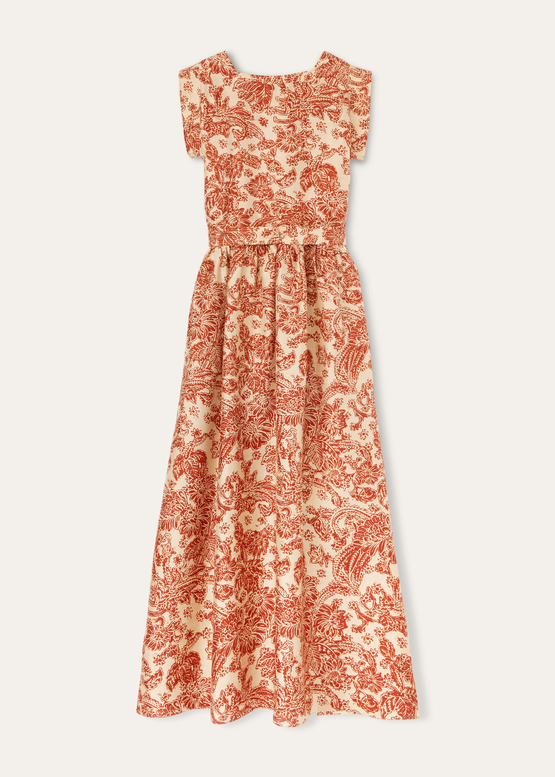 ABITO SHYANNE WOODBLOCK BOTANIC SILK