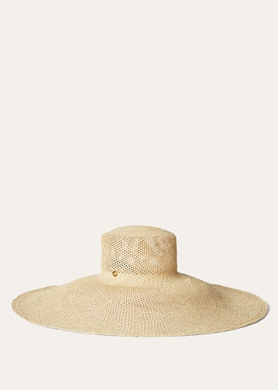 NARI HAT HONEYCOMB STRAW