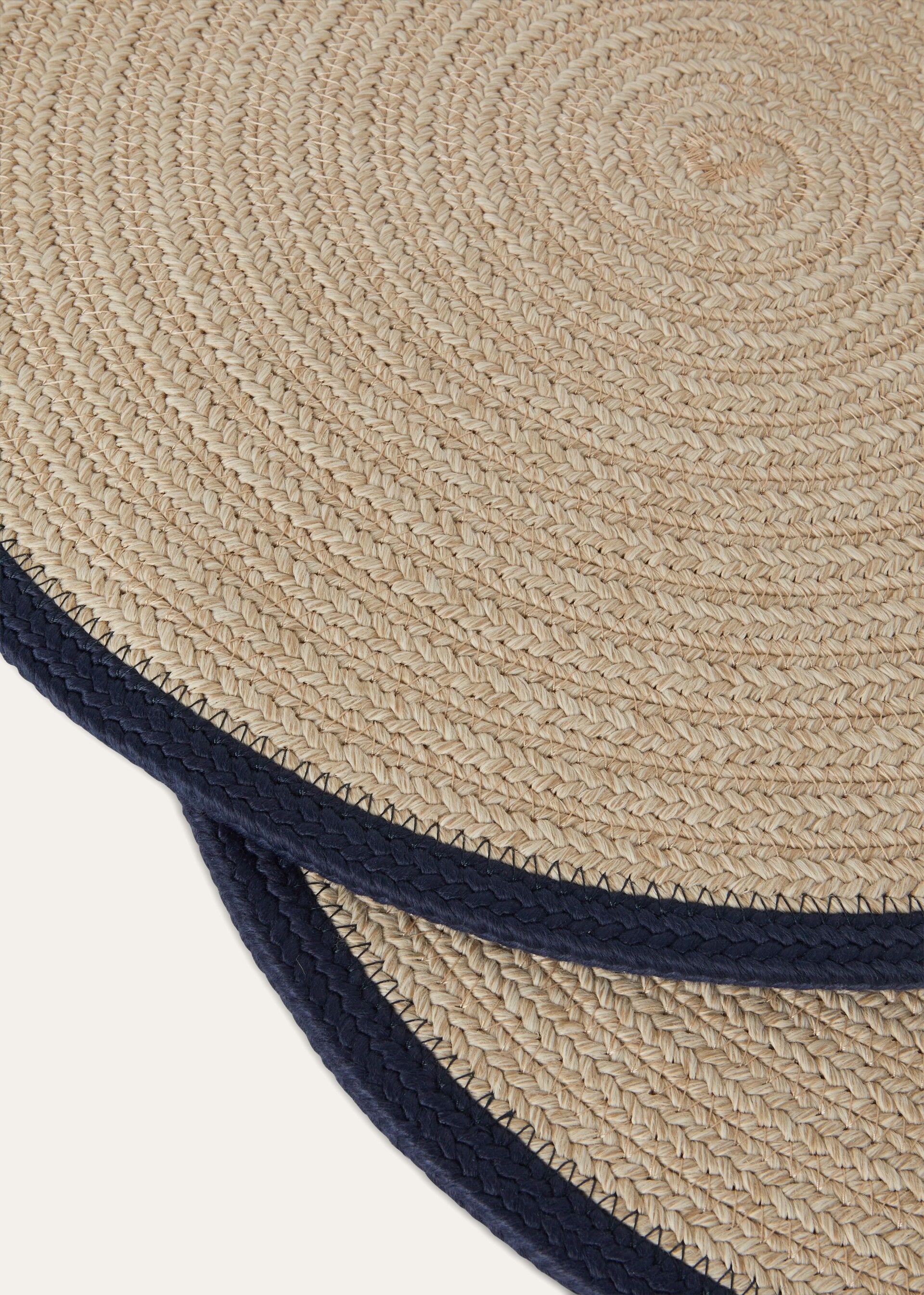 SAINT BARTH ROUND  (2PCS)