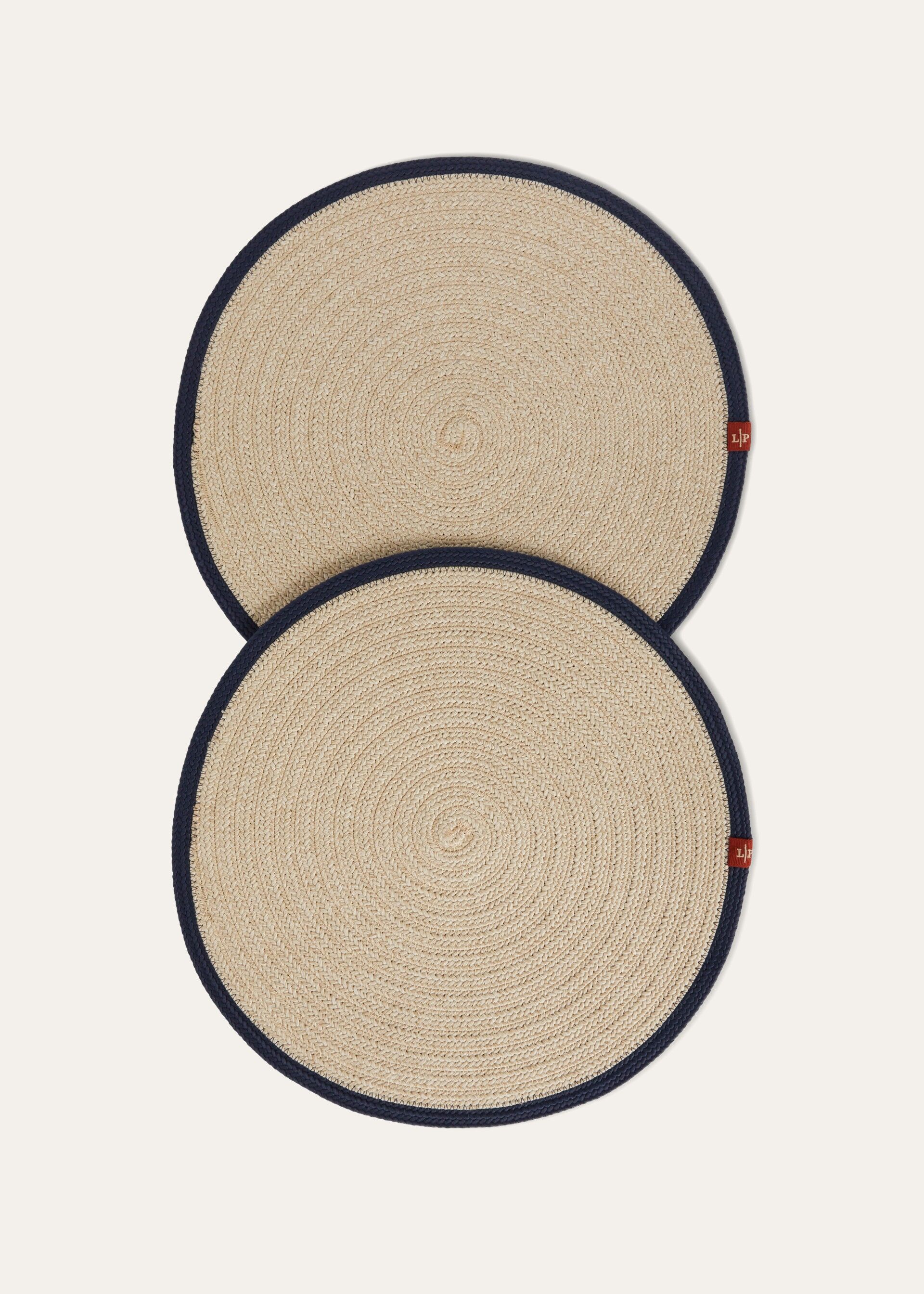 SAINT BARTH ROUND  (2PCS)