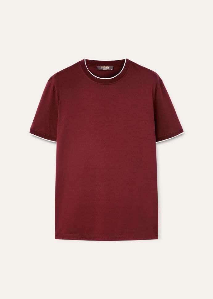 M19★美品★カシミヤ超えの究極繊維 ザ・ギフト・オブ・キングス ロロピアーナ ザ・ギフト・オブ・キングス®Tシャツ ザ・ギフト・オブ