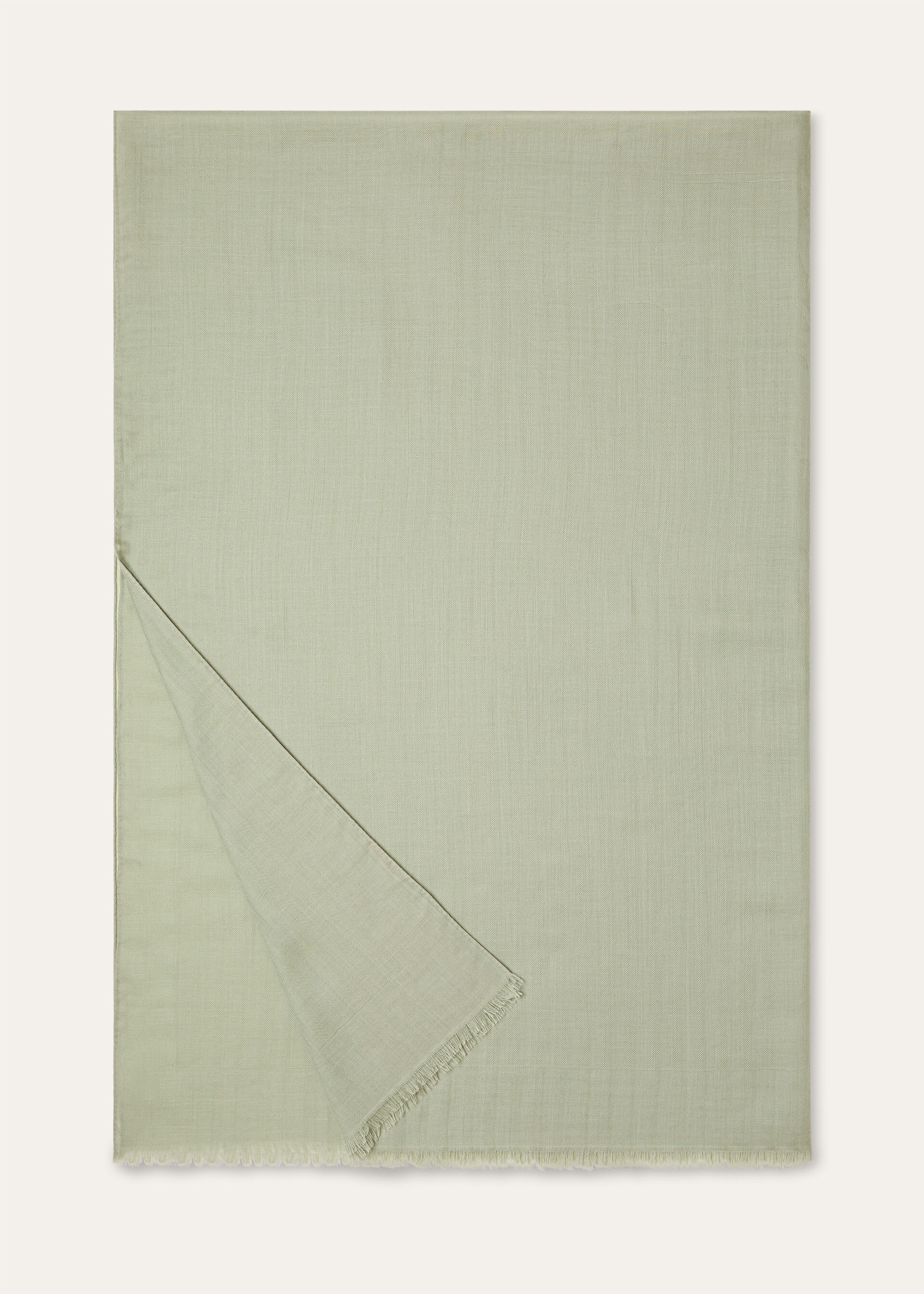 MAXI STOLA CASH CREST JACQUARD