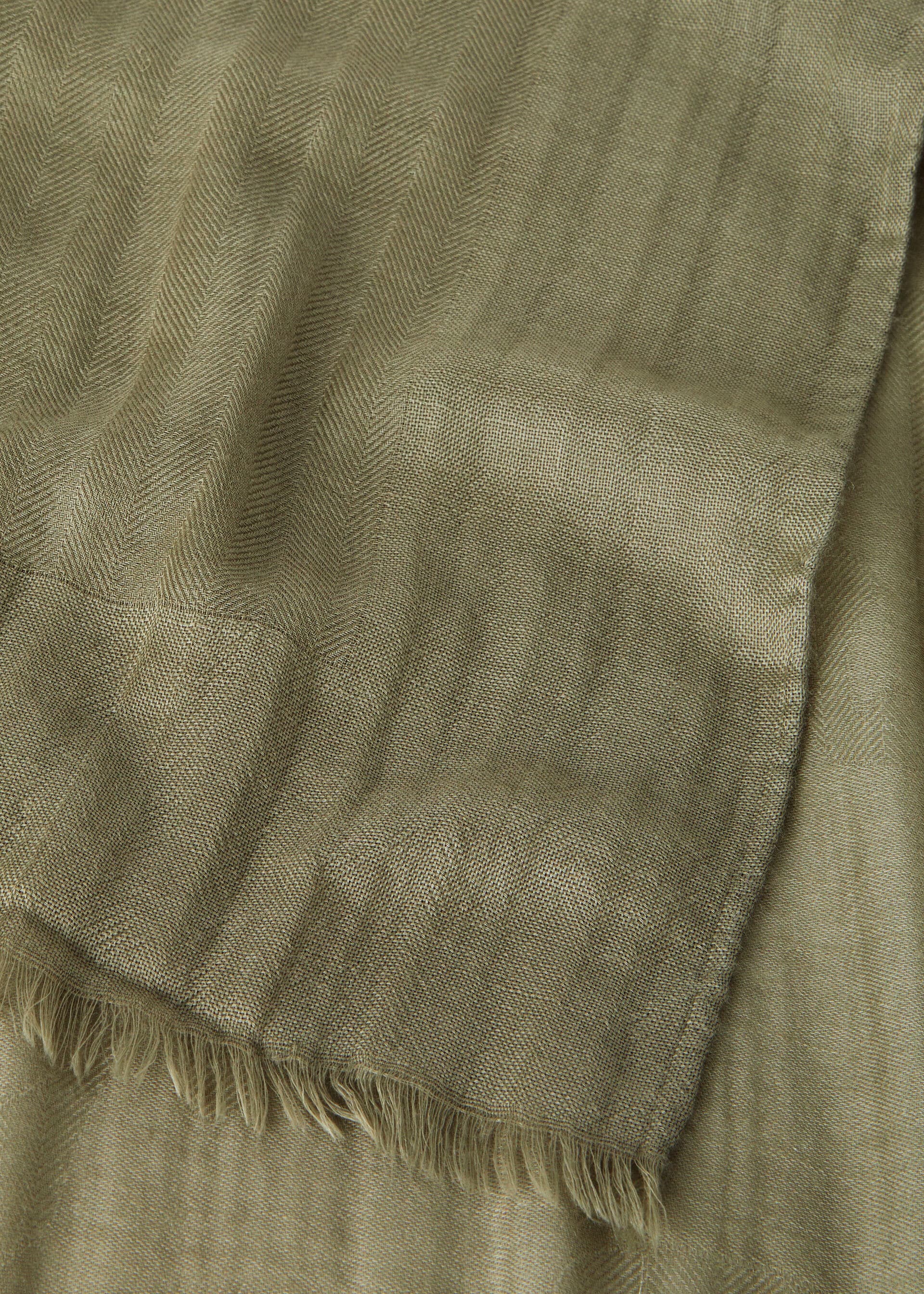 MAXI STOLA CASH CREST JACQUARD