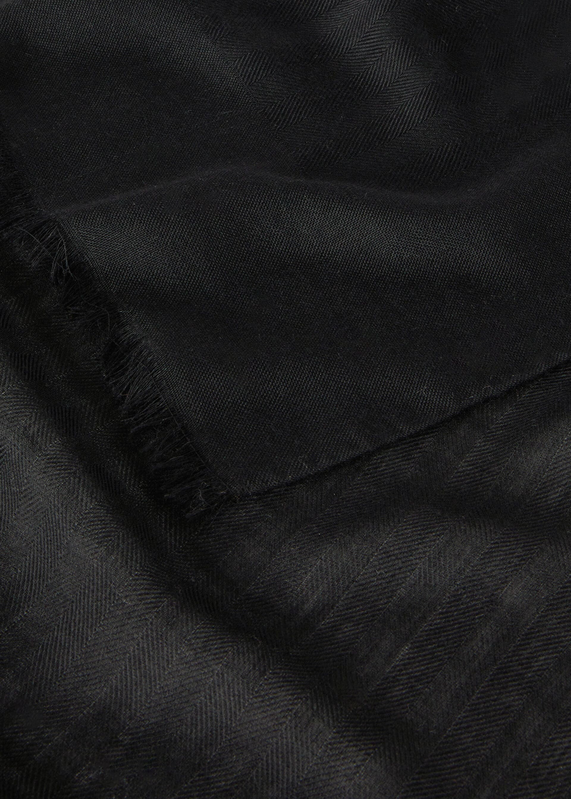 MAXI STOLA CASH CREST JACQUARD
