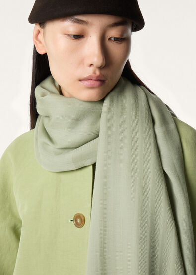 MAXI STOLA CASH CREST JACQUARD