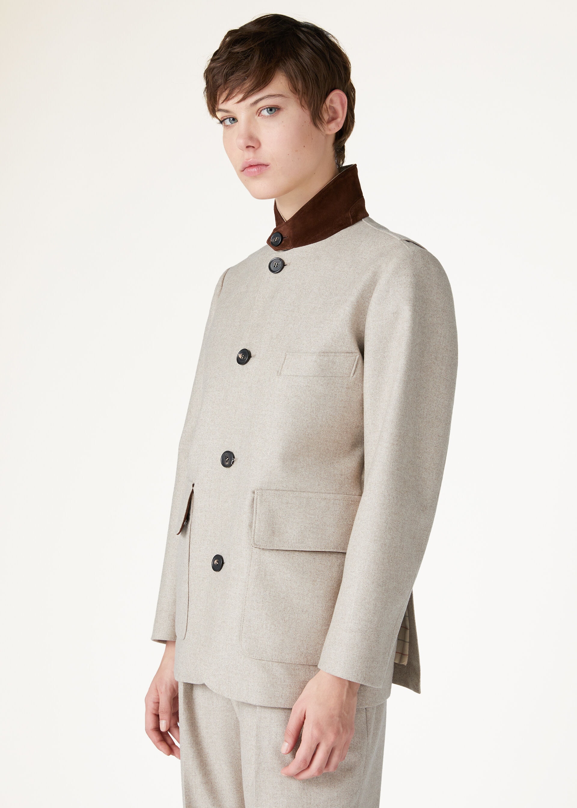 ROADSTER MINI JACKET WISH CASH FLANNEL RAIN