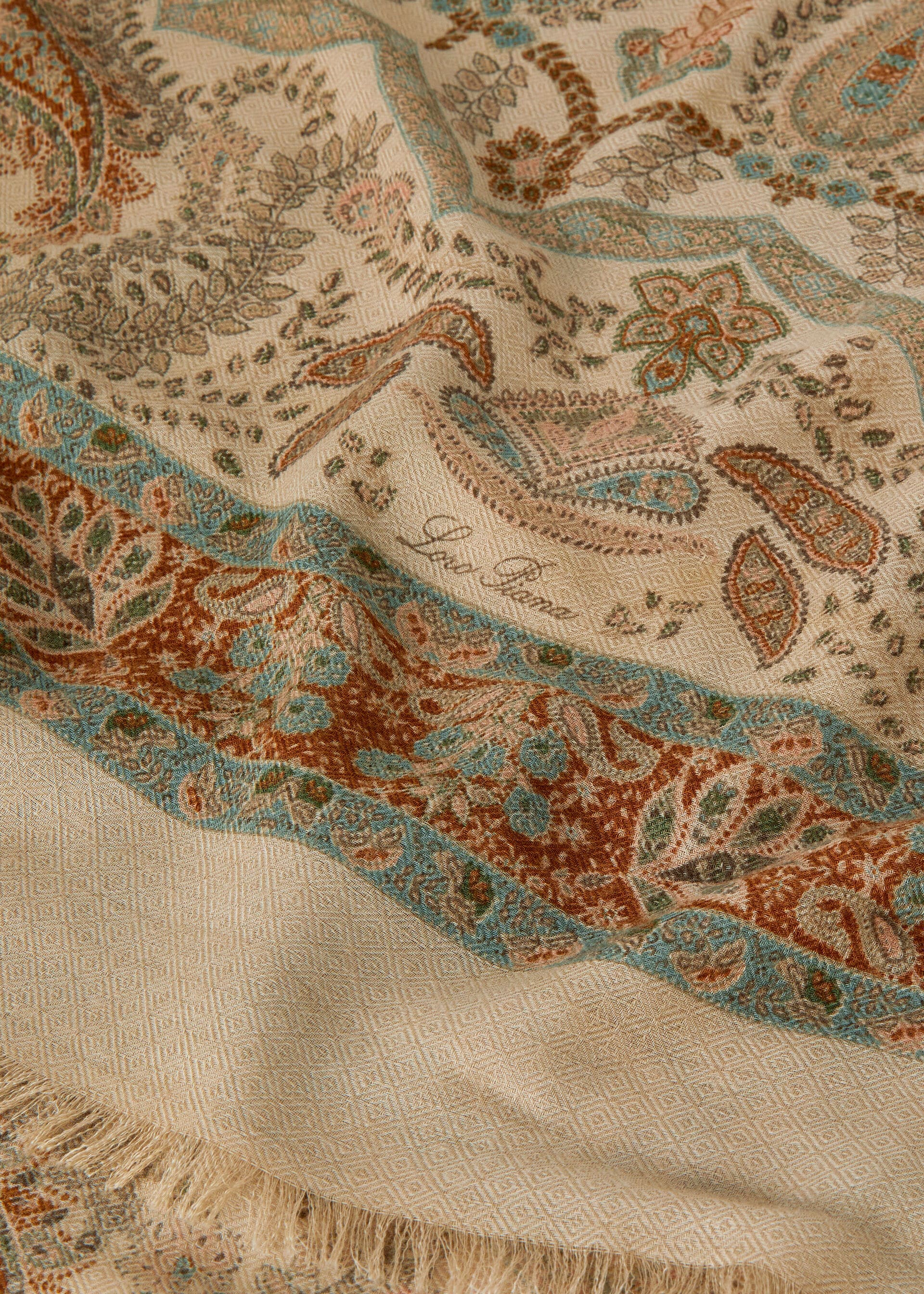 SCIALLE YOYOGI GARDEN CASH SILK