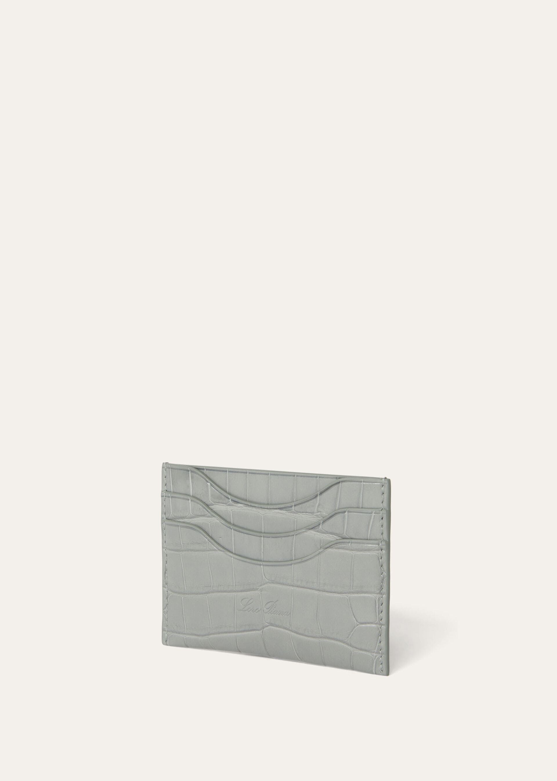 EXTRA CARDHOLDER GLAZED ALLIGATOR