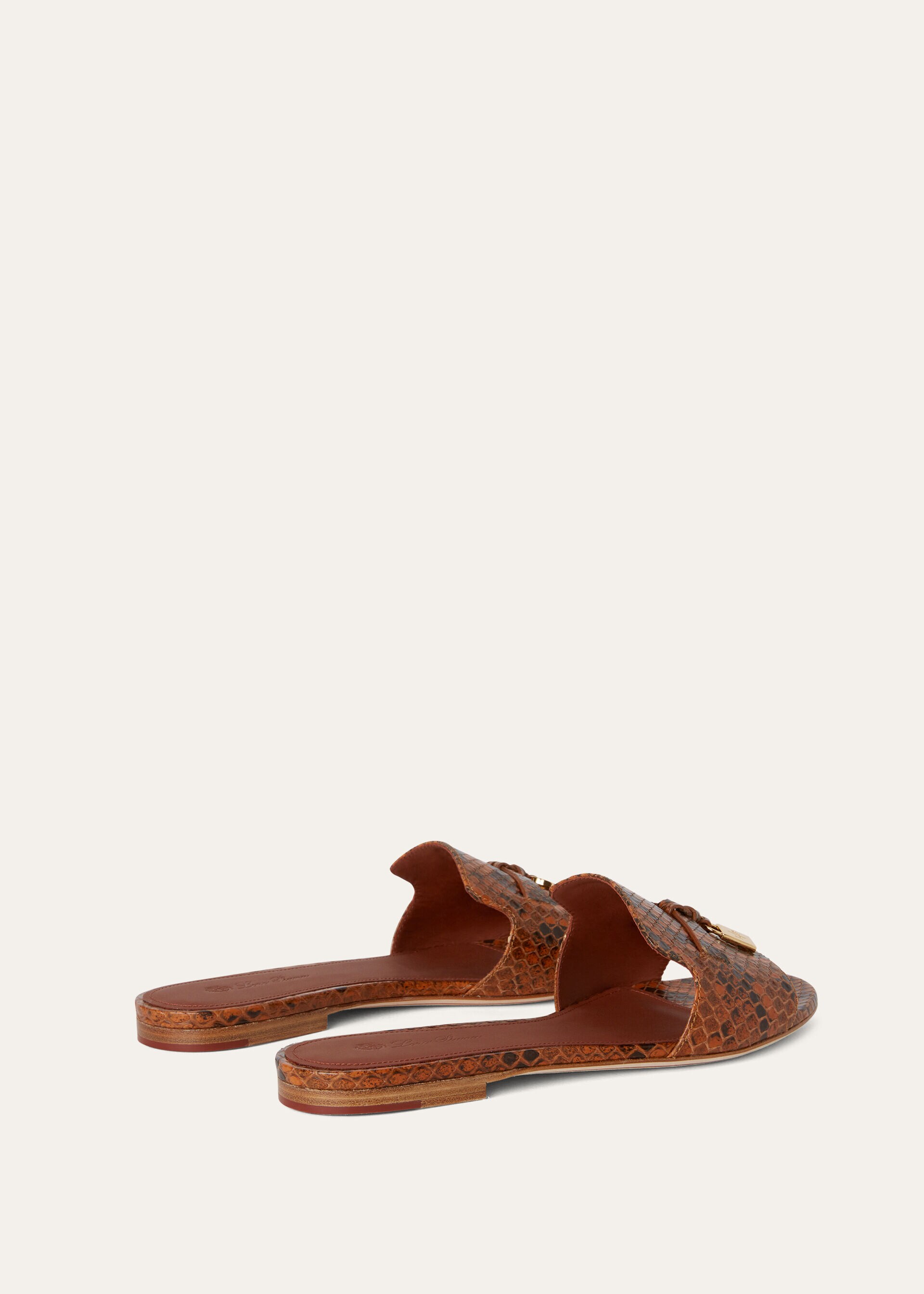 SUMMER CHARMS SLIPPER PYTHON PIUMA LUX