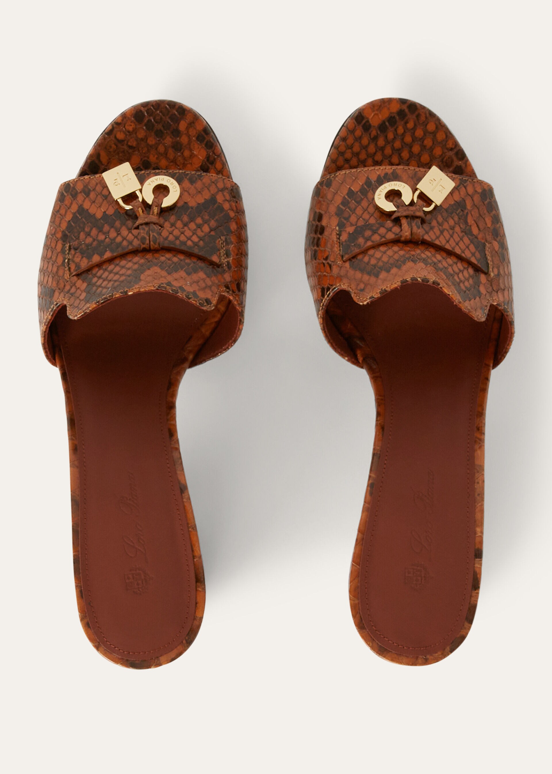 SUMMER CHARMS SLIPPER T55 PYTHON PIUMA LUX