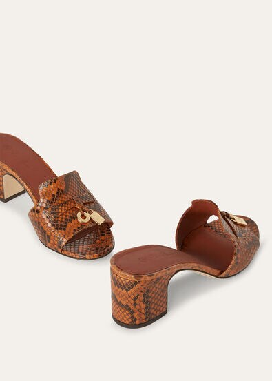 SUMMER CHARMS SLIPPER T55 PYTHON PIUMA LUX