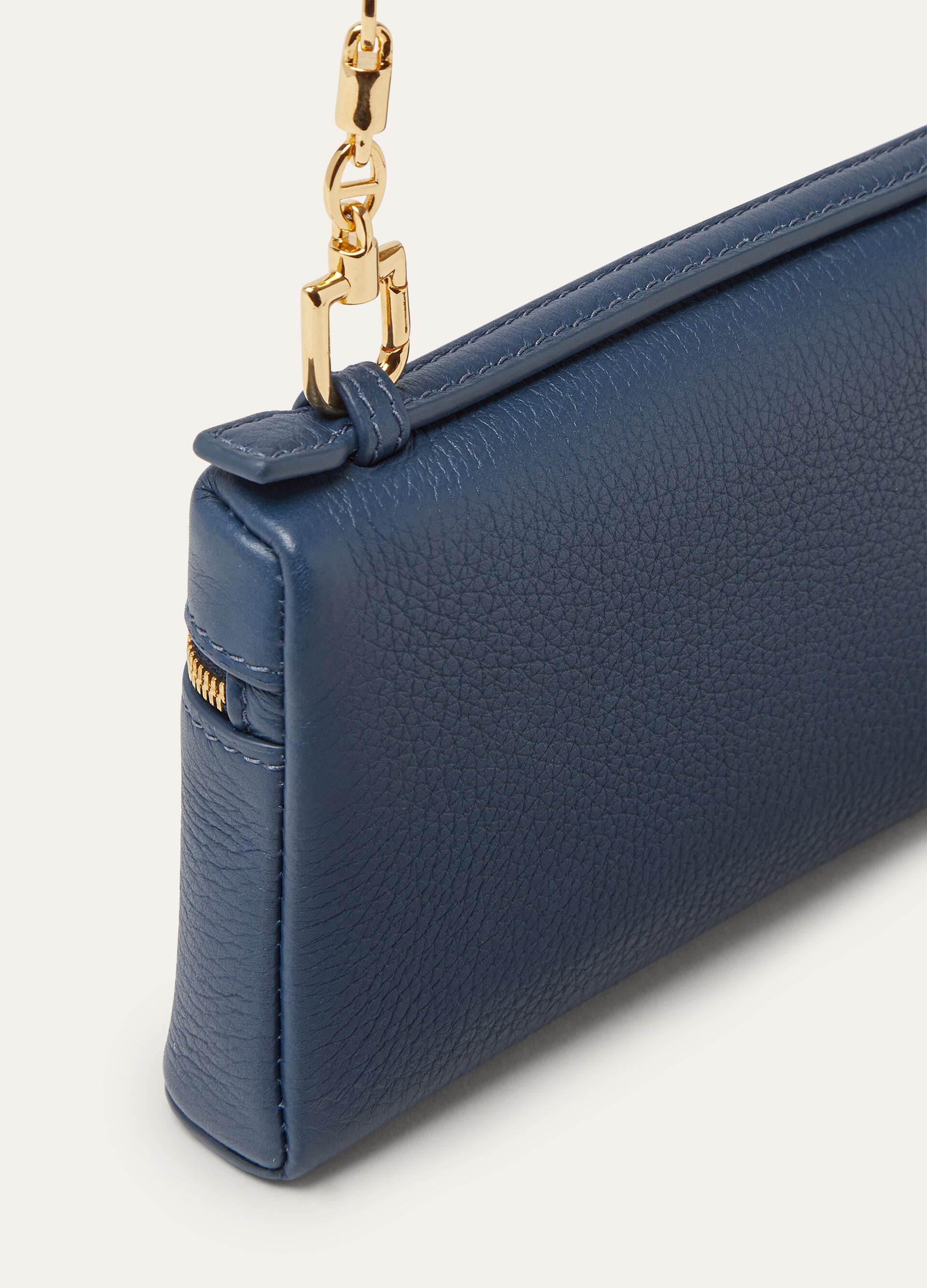 EXTRA POCKET MINI POUCH TENDER CALF