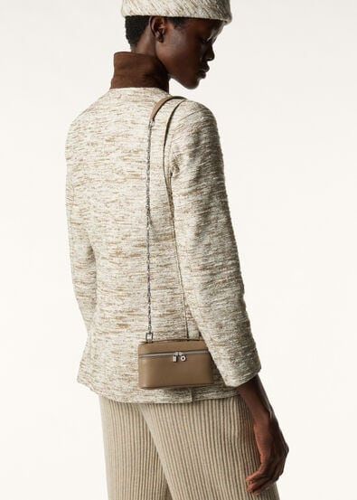 EXTRA POCKET MINI POUCH TENDER CALF               