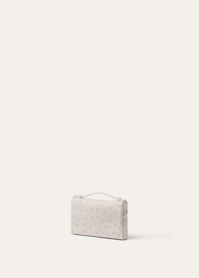 EXTRA POCKET MINI POUCH OSTRICH SADDLE FINISH_FAN9926_30JG_NR_2