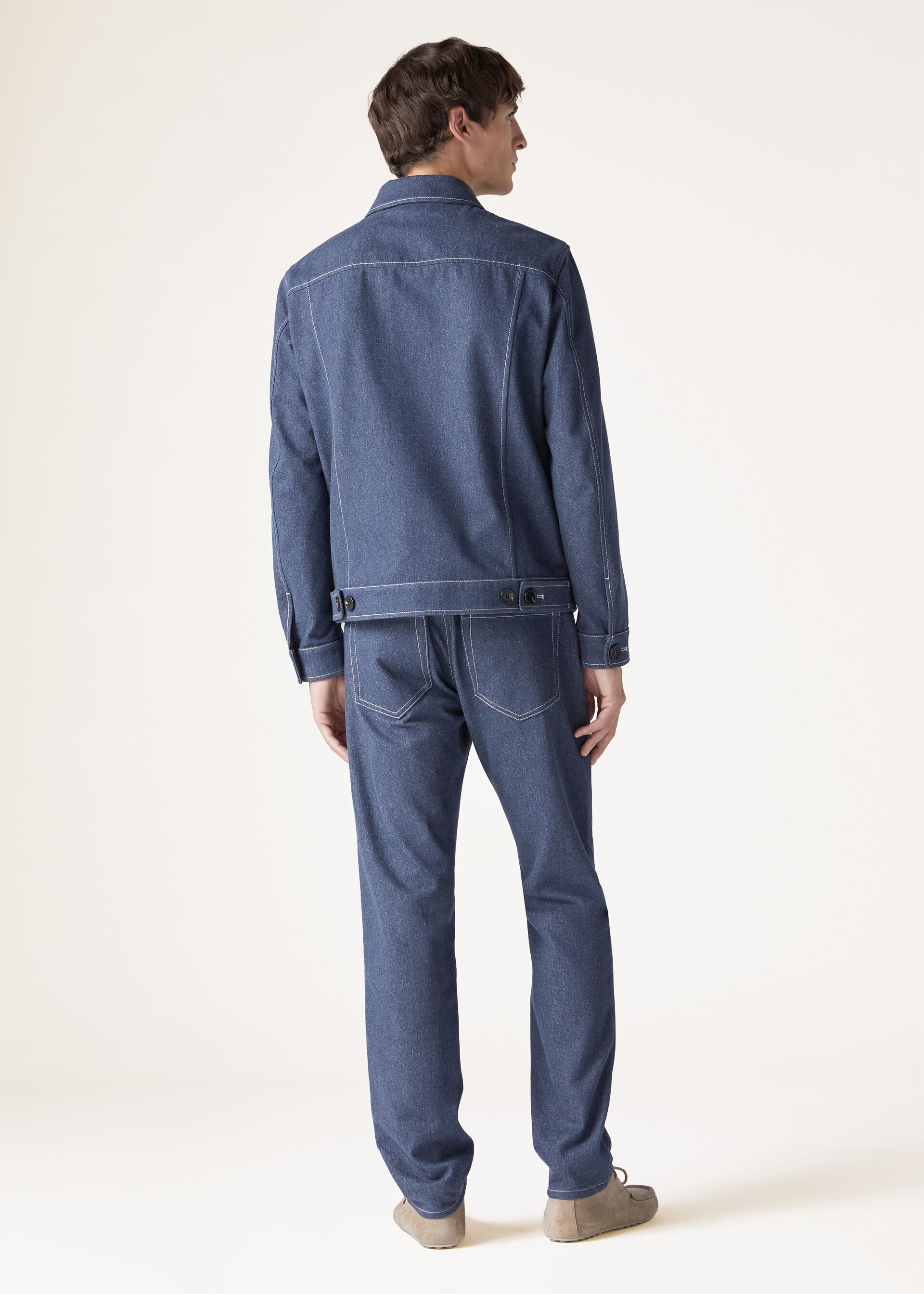 NEIVE JACKET DTL DENIM FLOWER