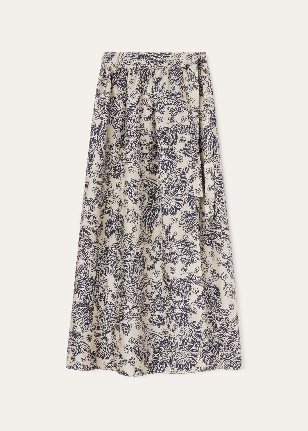 GONNA LEAH WOODBLOCK BOTANIC SILK