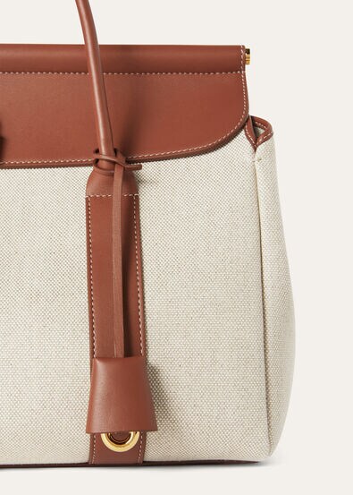 LOOM L32 NATURAL CANVAS ROUNDED CALF