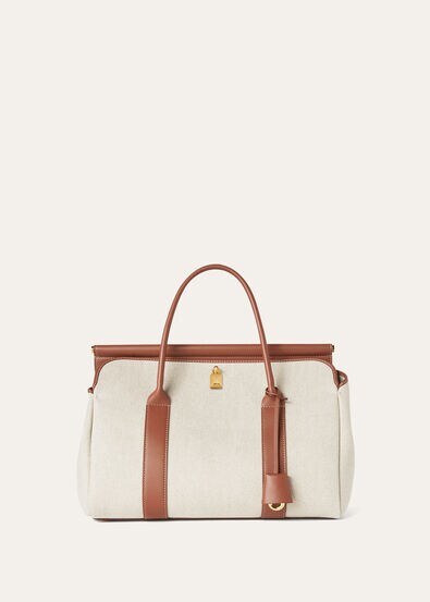 LOOM L32 NATURAL CANVAS ROUNDED CALF