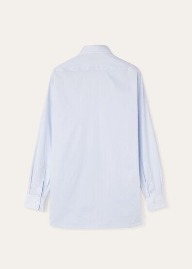 INTERNATIONAL ML SHIRT FINE COTTON TWILL STRIPES