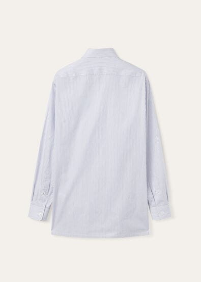 INTERNATIONAL ML SHIRT FINE COTTON TWILL STRIPES