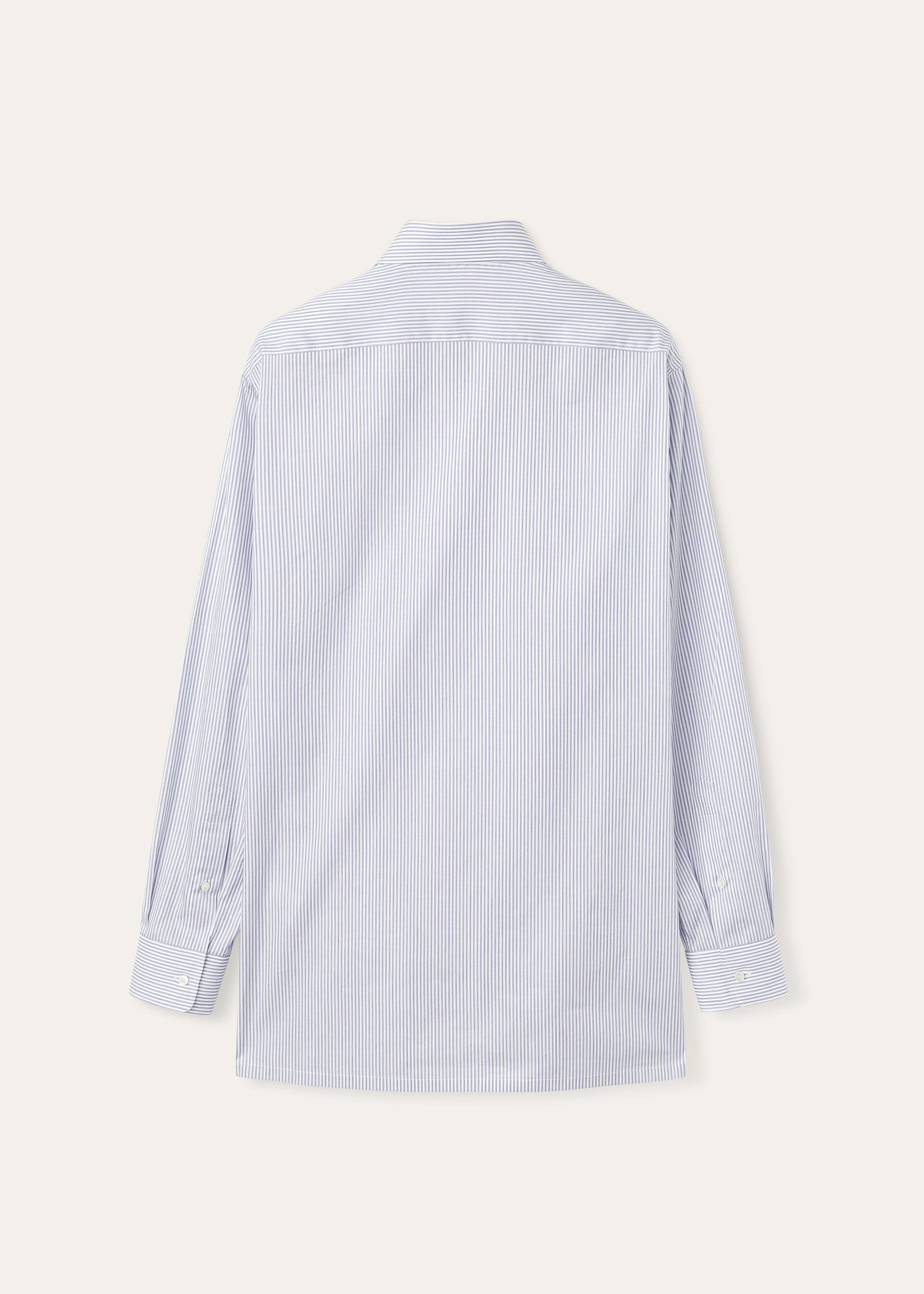 INTERNATIONAL ML SHIRT FINE COTTON TWILL STRIPES