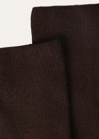 CALZA WIDE RIBBED CASH SILK