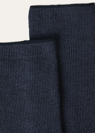 CALZA WIDE RIBBED CASH SILK