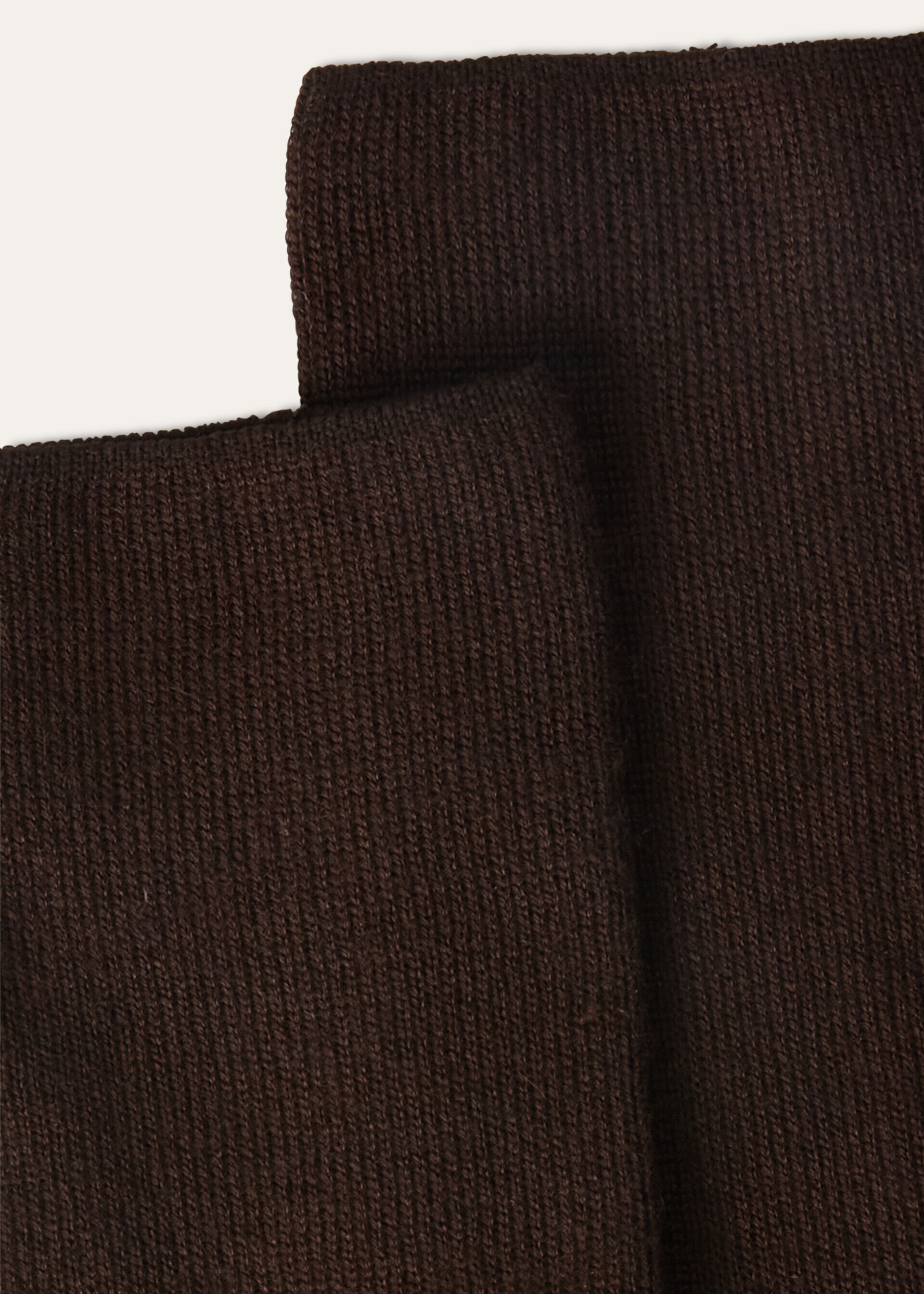 CALZA WIDE RIBBED CASH SILK