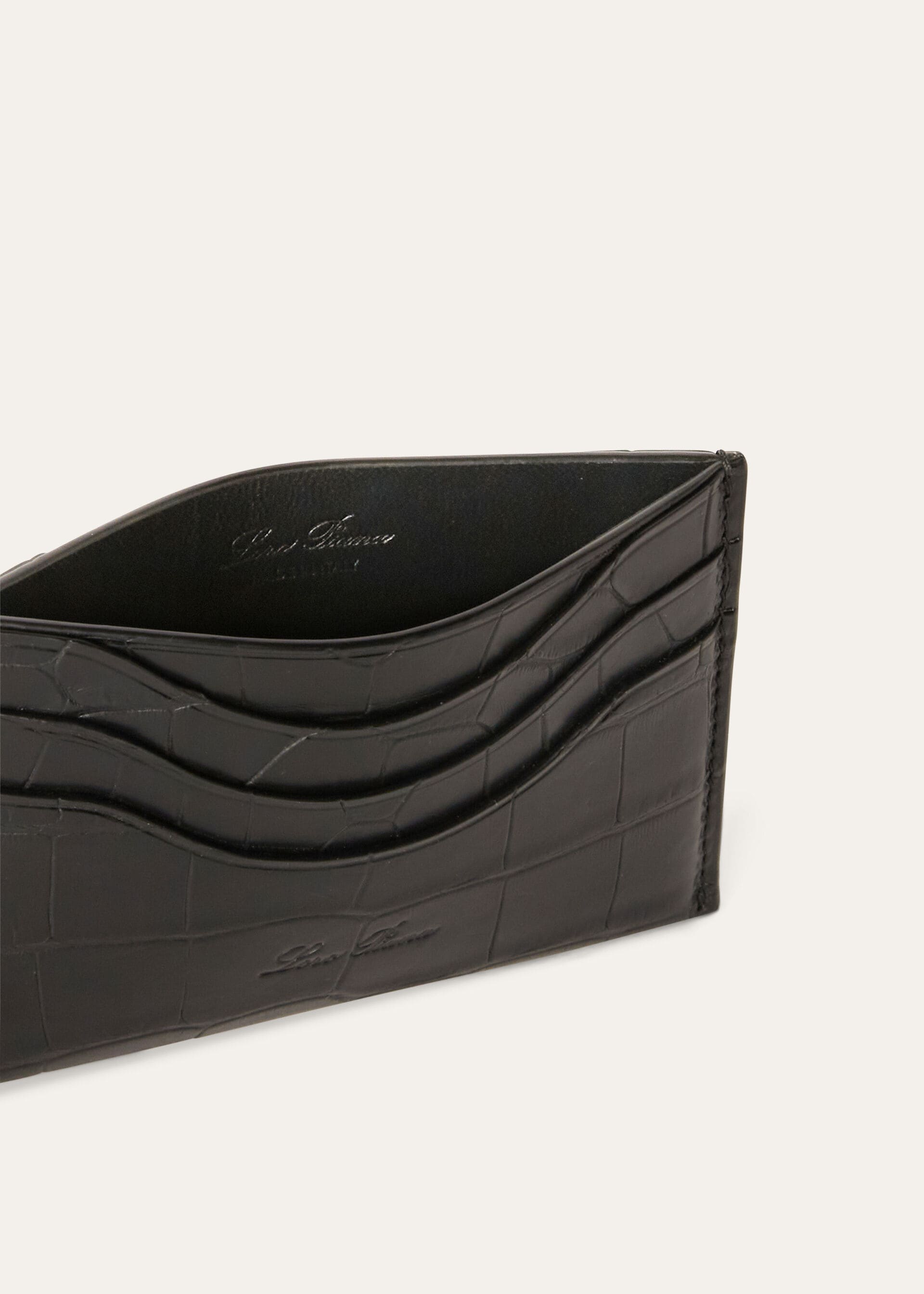 EXTRA CARDHOLDER SOFT MATT ALLIGATOR