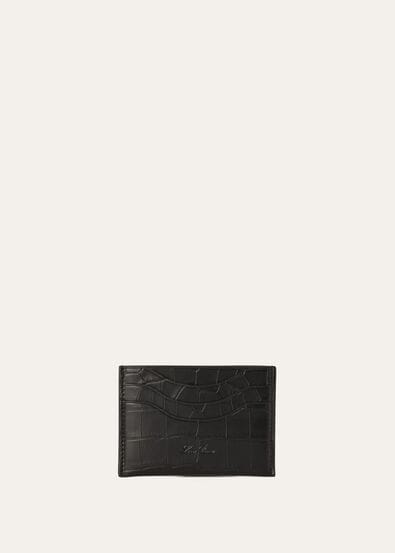 EXTRA CARDHOLDER SOFT MATT ALLIGATOR